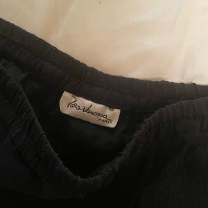 Viscose pleated pants